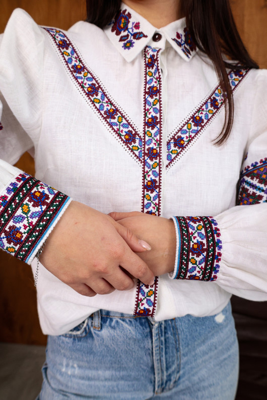 Women’s embroidered blouse “Bukovynska”