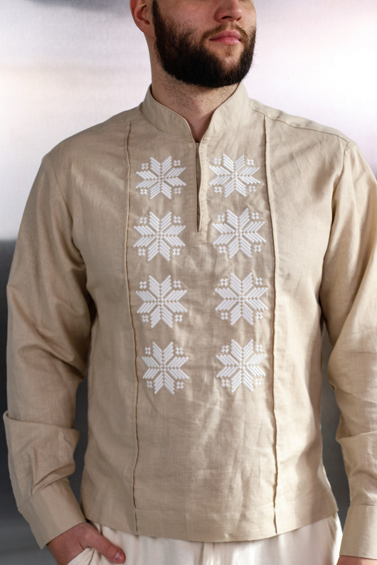 Men’s embroidered shirt “Stars”