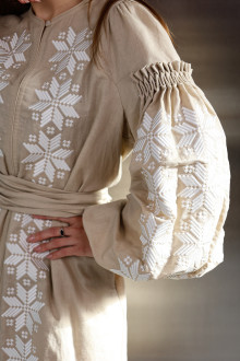 Women's embroidered dress "Stars"