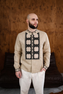 Men’s embroidered shirt "Podilian Diamonds"