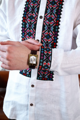 Men’s embroidered shirt “Podilian”