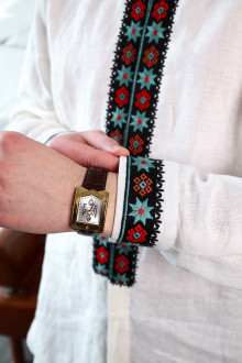 Men’s embroidered shirt “Olesia”