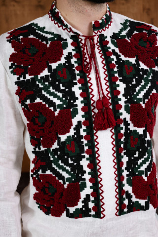 Men’s embroidered shirt “Borshchivska”