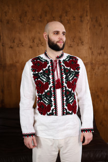 Men’s embroidered shirt “Borshchivska”