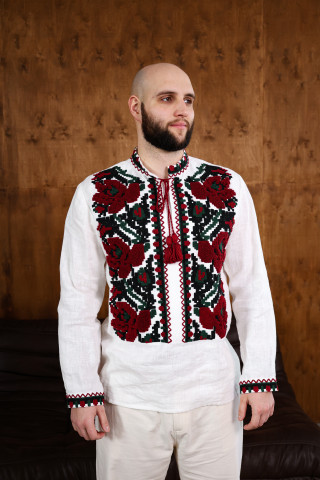 Men’s embroidered shirt “Borshchivska”