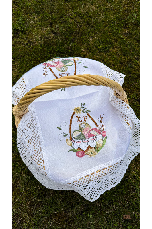 Easter Embroidered Towel