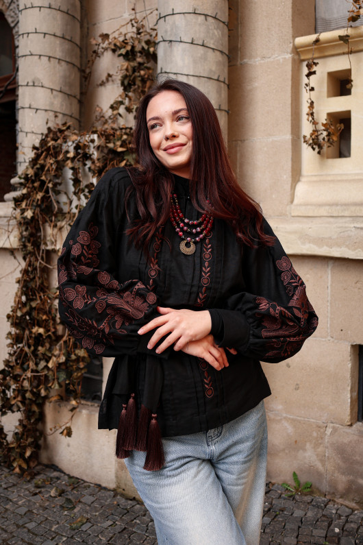 Women’s embroidered blouse “Ancient Motifs”