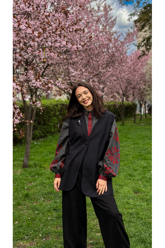 Women’s embroidered blouse “Poltava Stapivka”