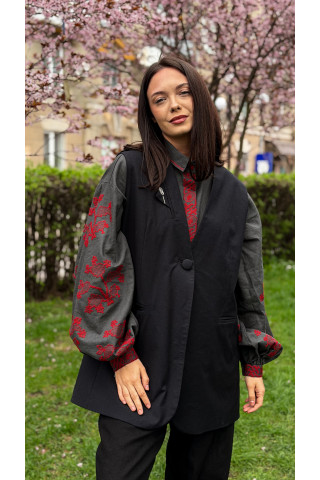 Women’s embroidered blouse “Poltava Stapivka”