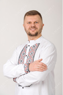 Men's embroidered shirt "Alatyr"