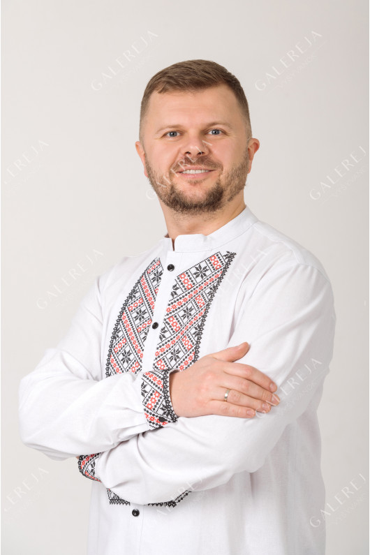 Men's embroidered shirt "Alatyr"