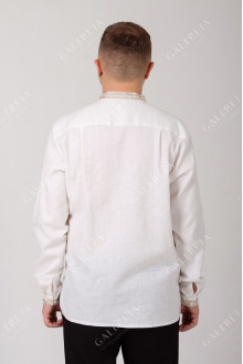 Men's embroidered shirt "Grain"