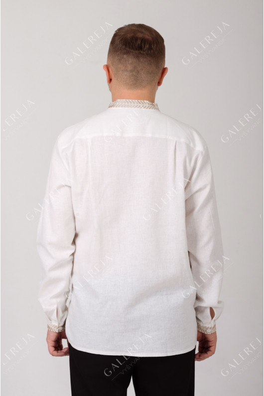 Men's embroidered shirt "Grain"