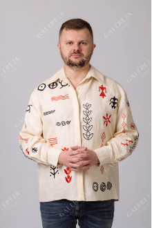 Men's embroidered shirt "Trypilska"