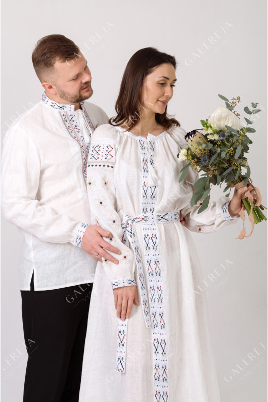 Men's embroidered shirt "Symbol"