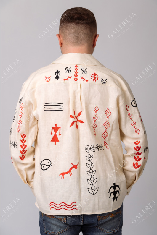 Men's embroidered shirt "Trypilska"
