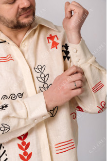 Men's embroidered shirt "Trypilska"