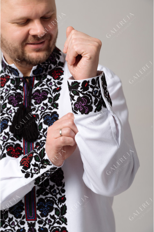 Men's embroidered shirt "Borshchivska" handmade