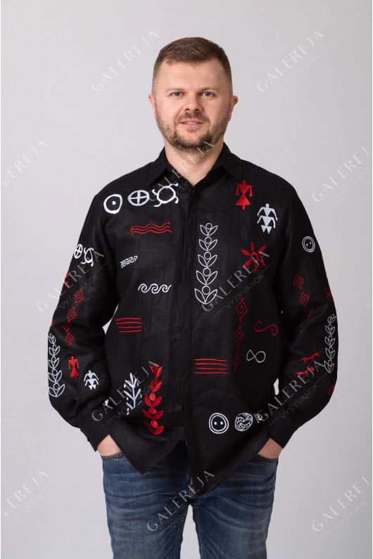Men's embroidered shirt "Trypilska"