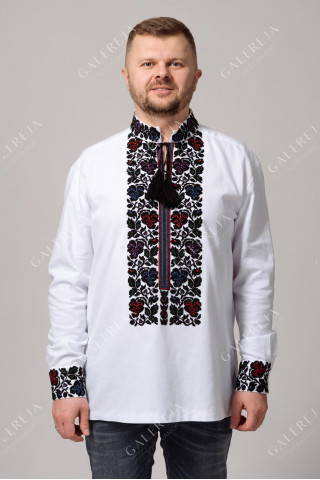 Men's embroidered shirt "Borshchivska" handmade