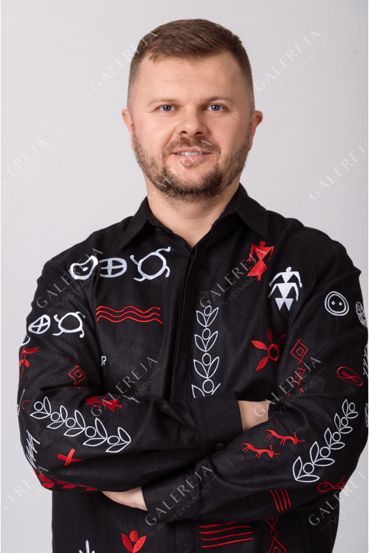 Men's embroidered shirt "Trypilska"