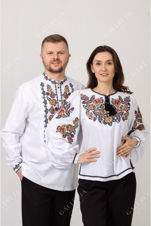 Men's embroidered shirt "Exquisite"