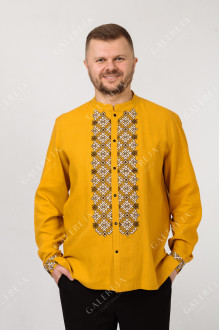 Men's embroidered shirt "Autumn"