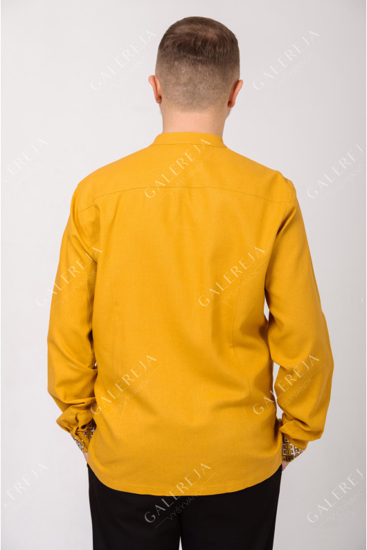 Men's embroidered shirt "Autumn"