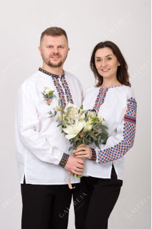 Men's embroidered shirt "Coquette"