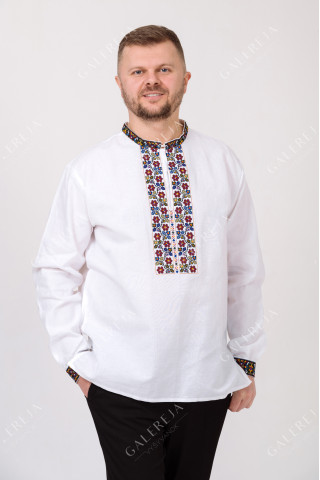 Men's embroidered shirt "Coquette"