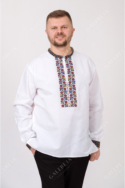 Men's embroidered shirt "Coquette"