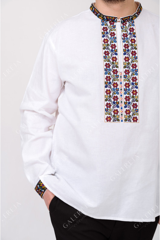 Men's embroidered shirt "Coquette"