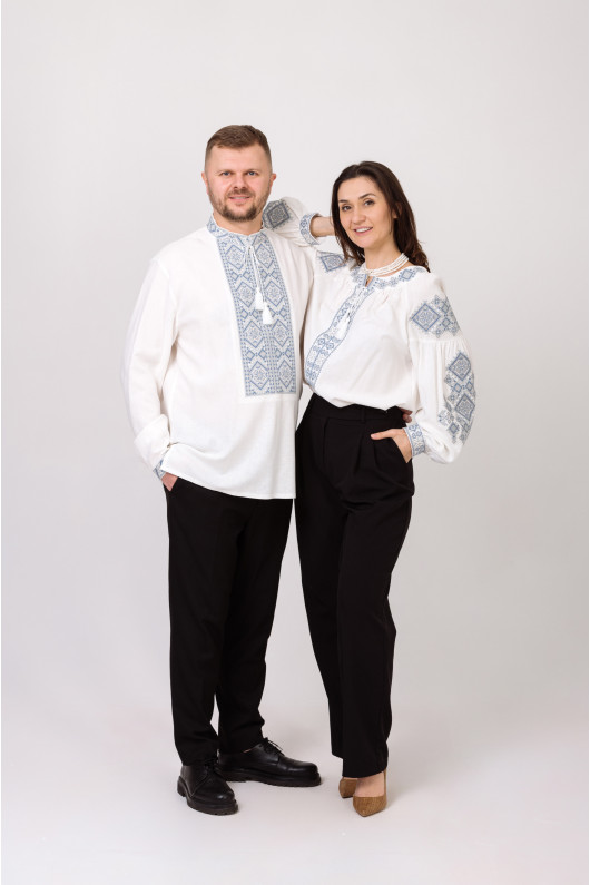 Men's embroidered shirt "Tadeya"