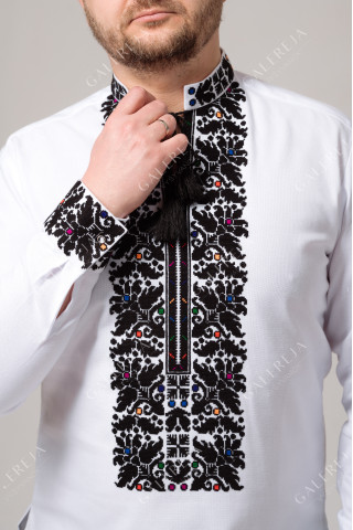 Men's embroidered shirt "Borshchivska" handmade