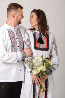 Paired embroidered shirts "Alatyr"