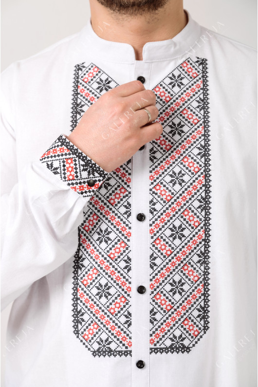 Paired embroidered shirts "Alatyr"