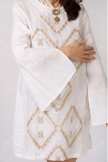 Paired embroidered shirts "Grain"