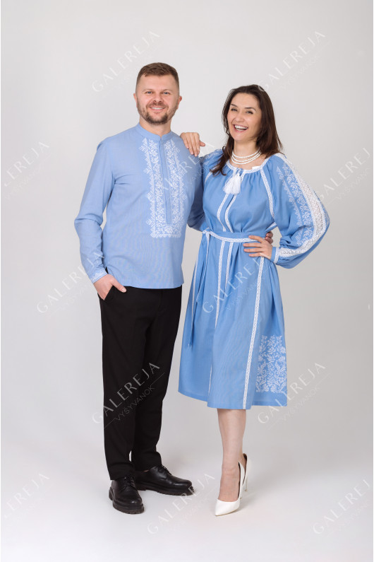Paired embroidered shirts "Sokalski"