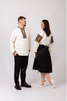 Paired embroidered shirts "Transcarpathian"