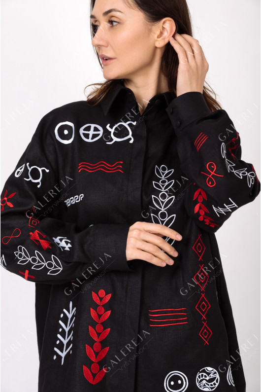 Paired embroidered shirts "Trypilskie"