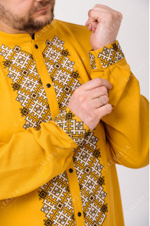 Paired embroidered shirts "Autumn"