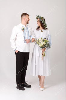 Women's embroidered dress "Sokalskaya"