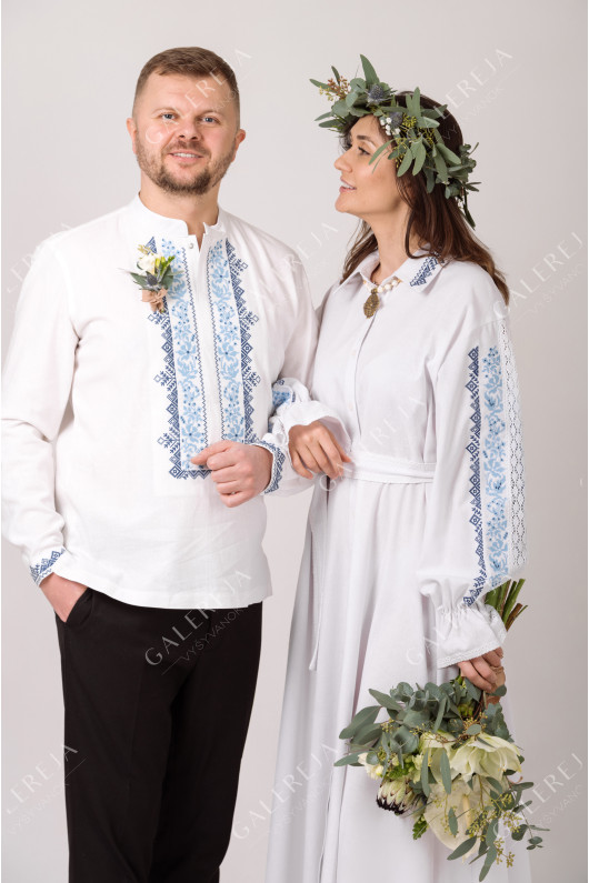 Women's embroidered dress "Sokalskaya"