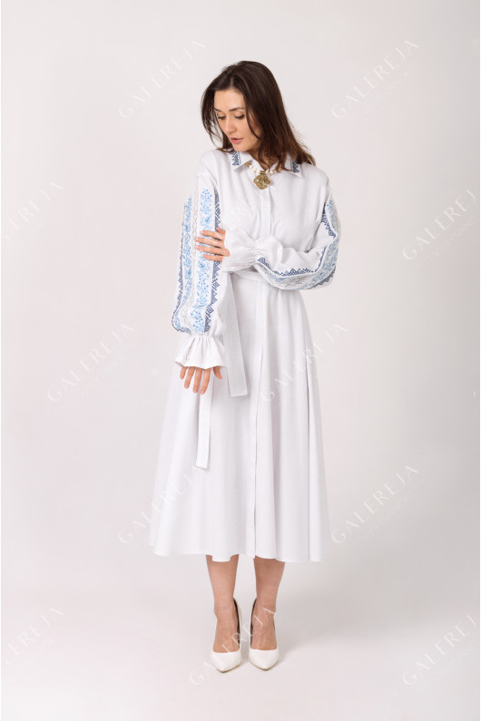 Women's embroidered dress "Sokalskaya"