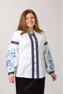 Women's embroidered shirt "Peacock"
