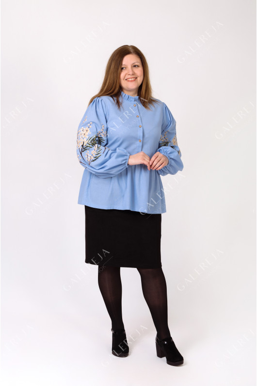 Women's embroidered shirt "Mimosa"