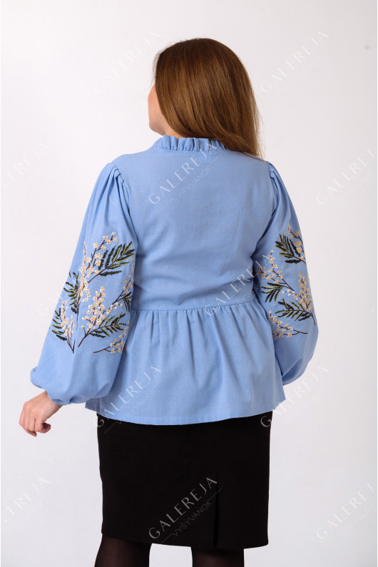Women's embroidered shirt "Mimosa"