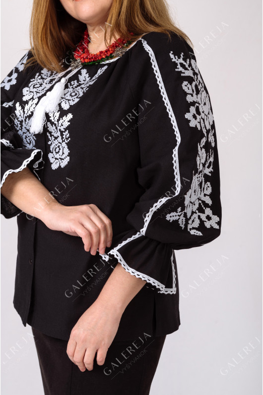 Women's embroidered shirt "Rose"