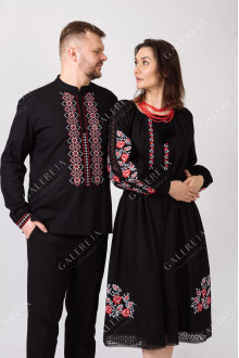 Women's embroidered dress "Rose"