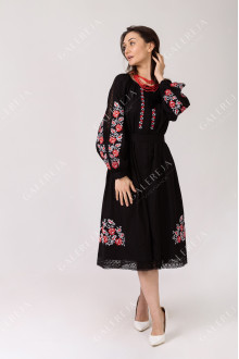 Women's embroidered dress "Rose"